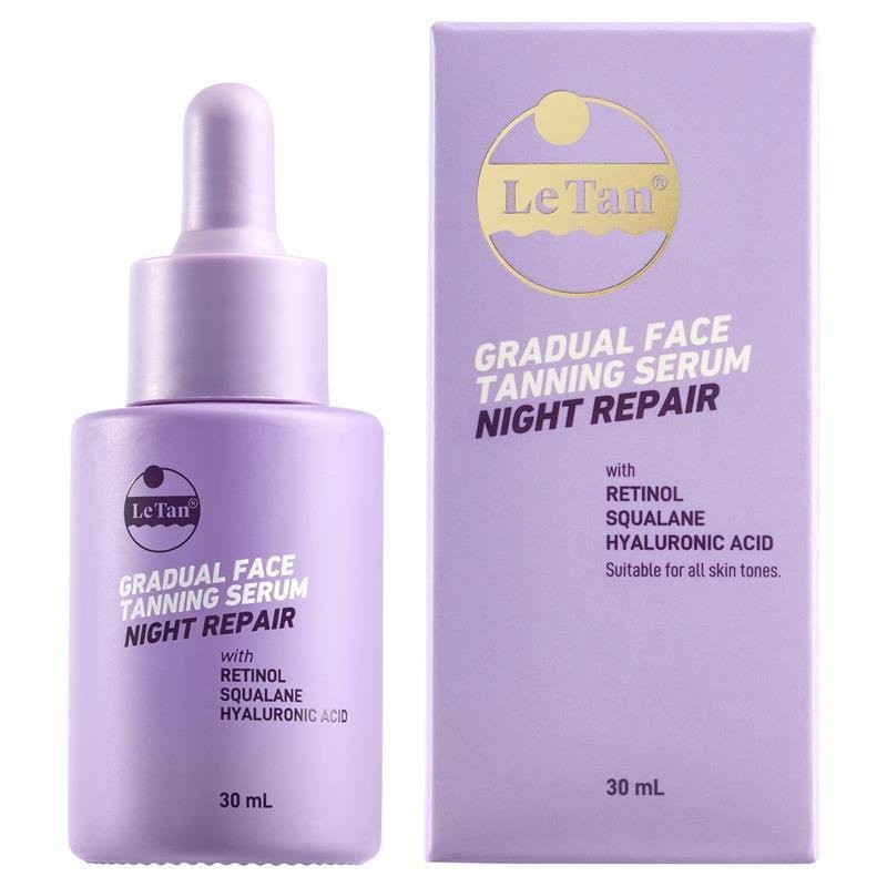 Le Tan 面部渐进美黑晚间修护精华 30ml