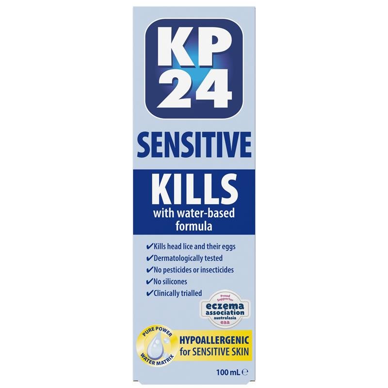 KP24 敏感配方灭头虱洗剂+梳子 100ml