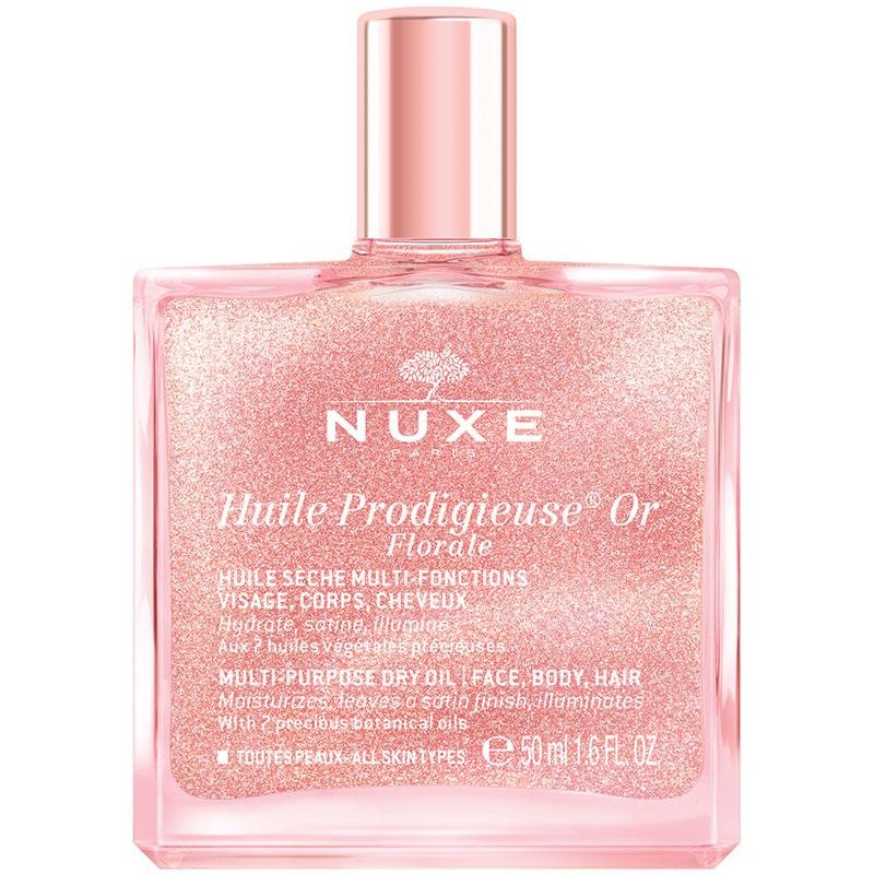欧树 Nuxe 花香金闪全能护理干油 50ml