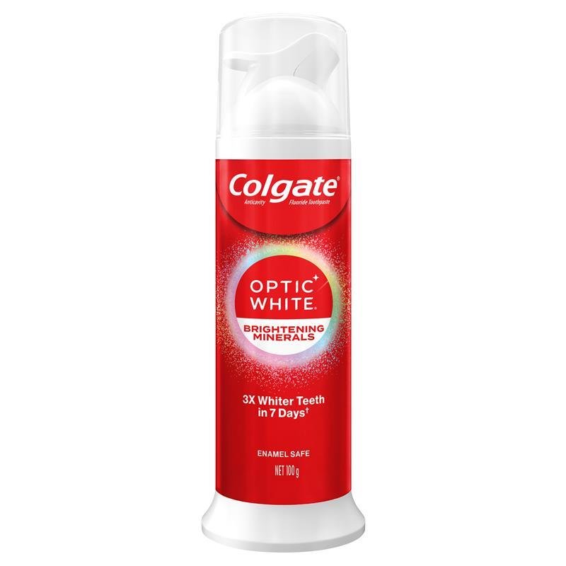 高露洁 Colgate 光感亮白矿物按压牙膏 100g