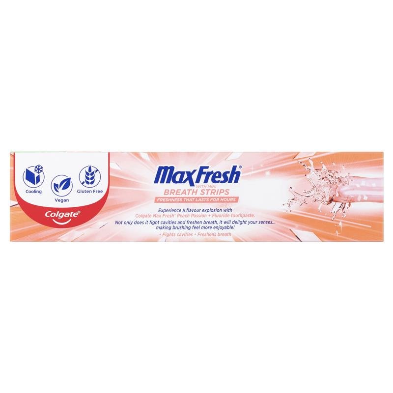 高露洁 Colgate Max Fresh 蜜桃清新牙膏 100g
