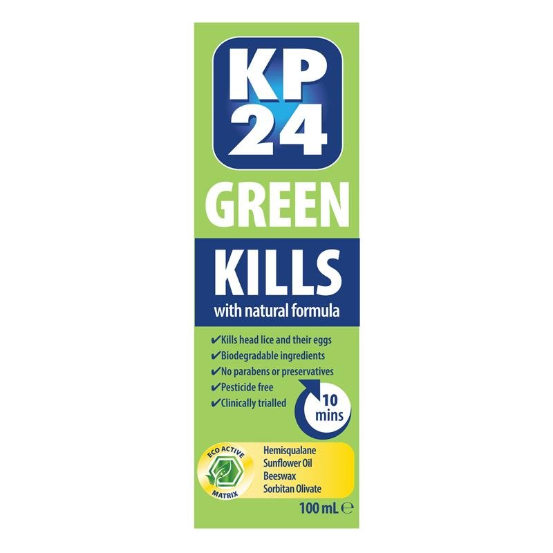 KP24 灭头虱洗剂 附梳子 100ml