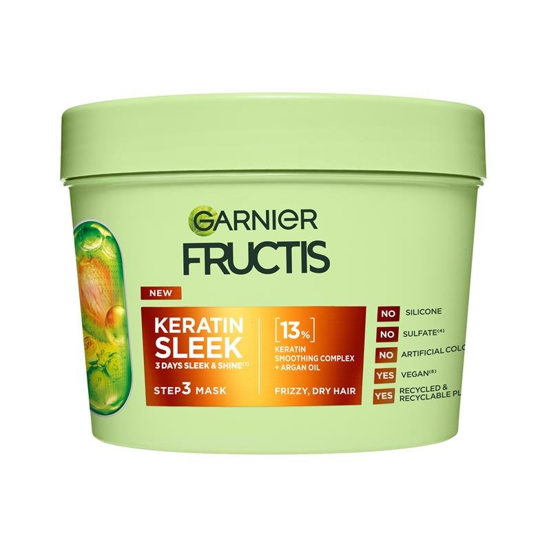 卡尼尔 Garnier Fructis 角蛋白顺滑发膜 370ml