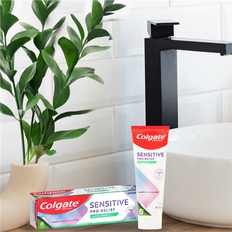 高露洁 Colgate 敏感抗敏专业修护持久清新牙膏 110g