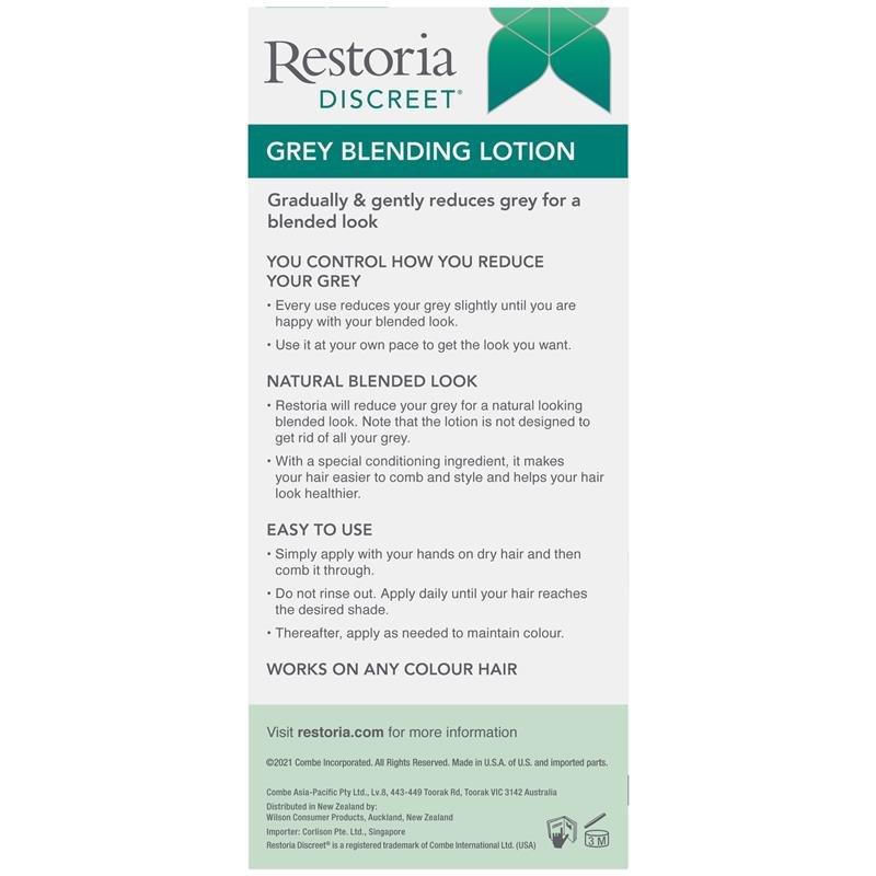 Restoria Discreet 白发渐变遮盖乳液 236ml