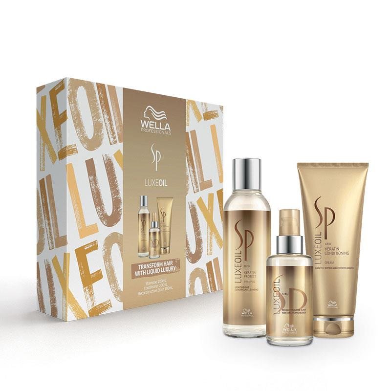 威娜 Wella SP Luxeoil 护发油三件套礼盒