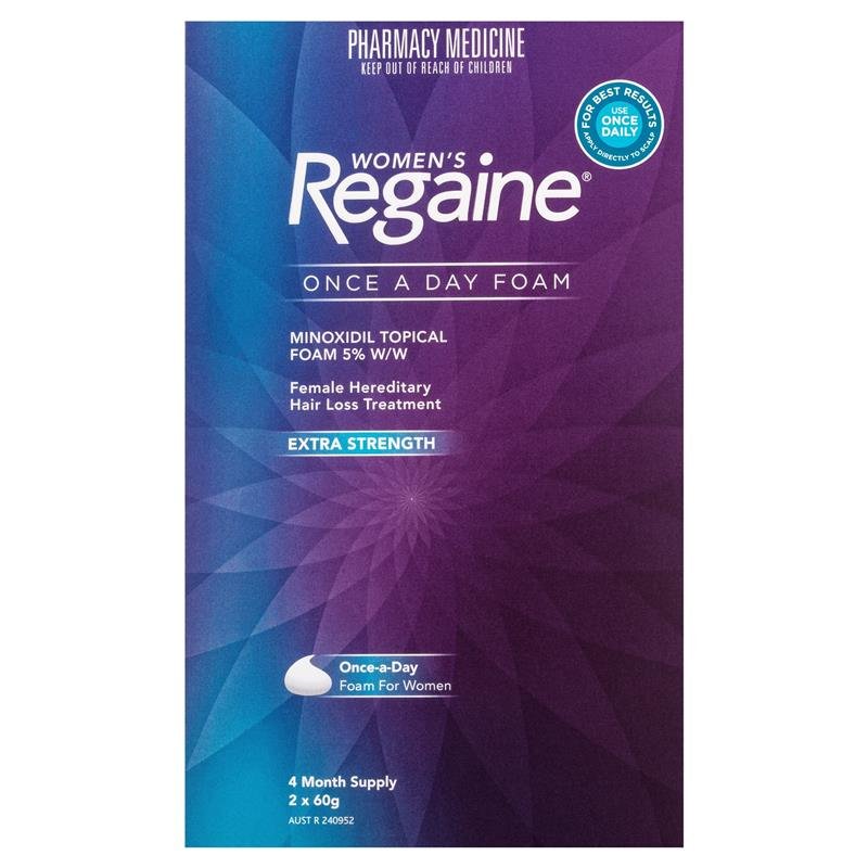 Regaine 女士 5%米诺地尔泡沫防脱生发剂 2×60g