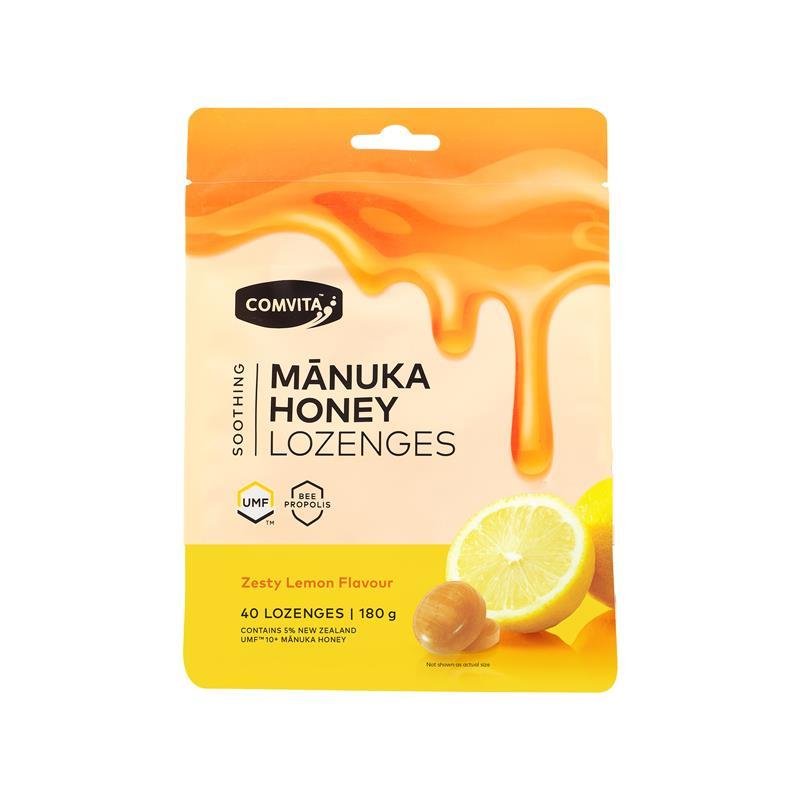 Comvita 康维他 蜂胶糖 柠檬蜂蜜味 40粒