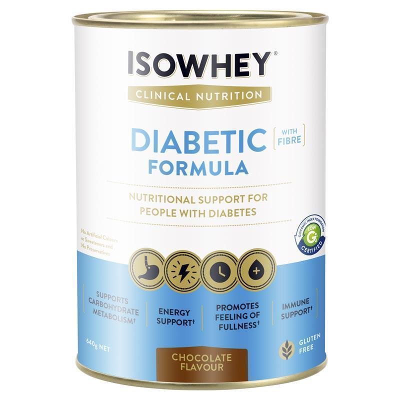 IsoWhey 临床营养糖尿病配方奶昔 巧克力味 640g
