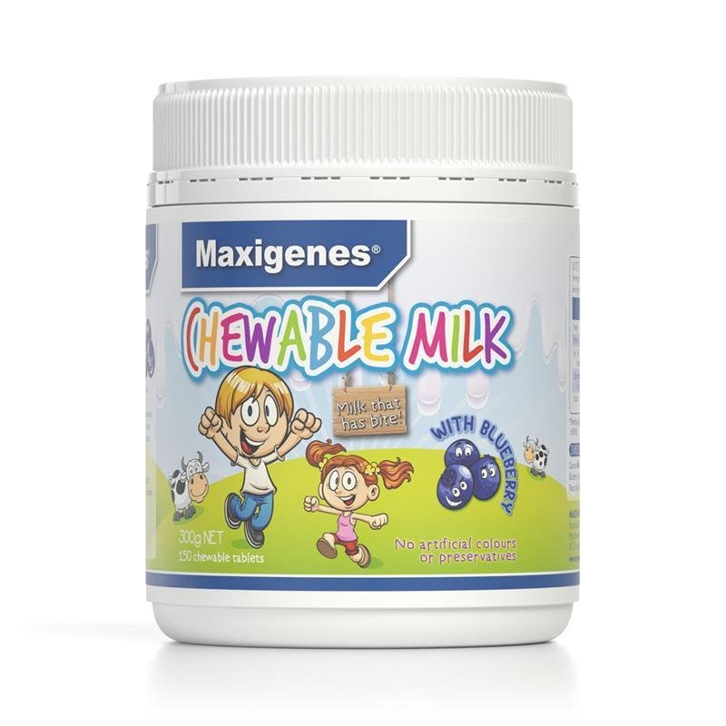 美可卓 Maxigenes 蓝莓咀嚼奶片 150片