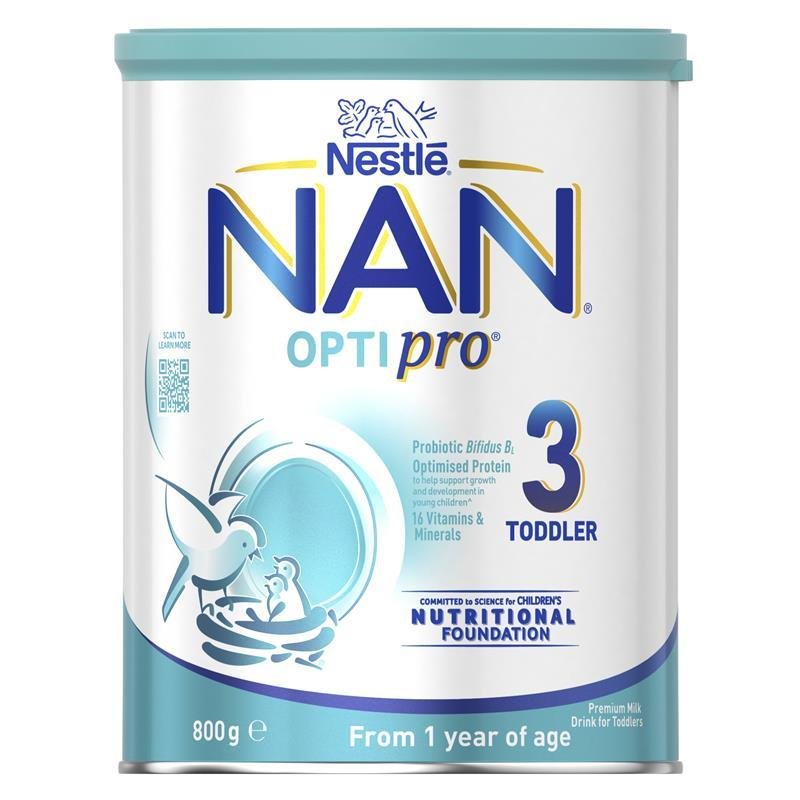 雀巢 Nestle NAN 能恩OPTIPRO 3段幼儿配方奶粉 800g