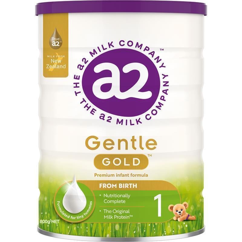 A2 Gentle Gold 铂金版婴儿配方奶粉1段 0月起 800g