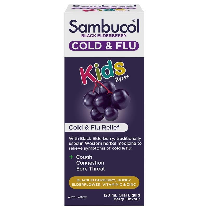Sambucol 黑接骨木儿童口服液 120ml