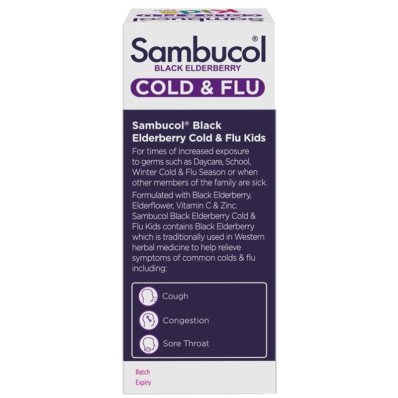 Sambucol 黑接骨木儿童口服液 120ml