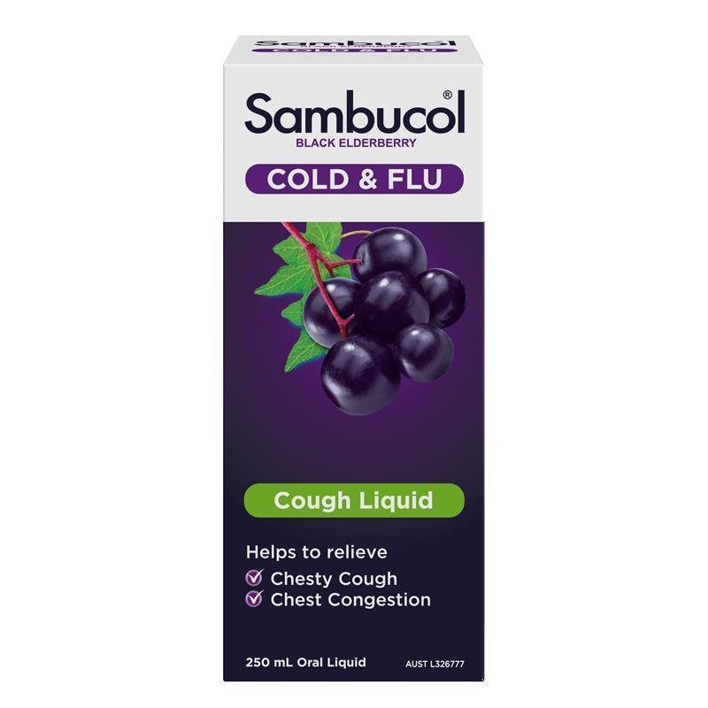Sambucol 感冒流感+止咳糖浆 250ml