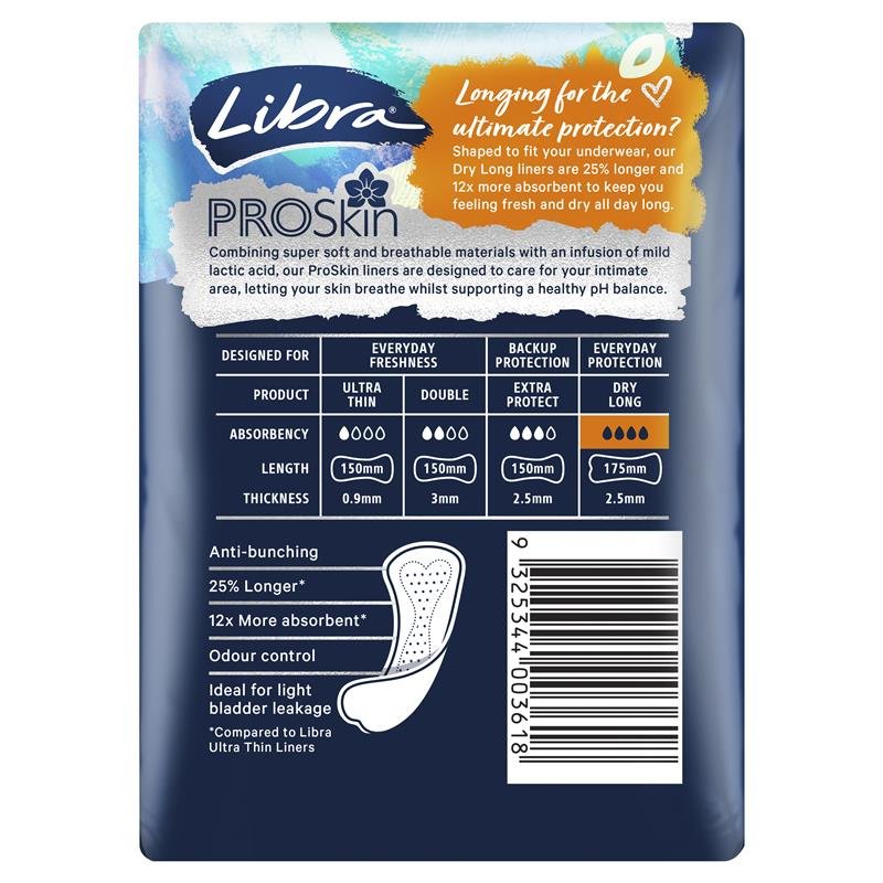 Libra 干爽加长卫生护垫 30片