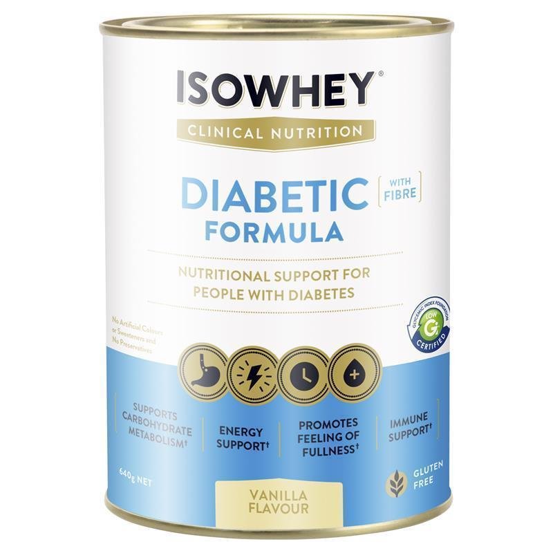 IsoWhey 临床营养糖尿病配方 香草味 640g