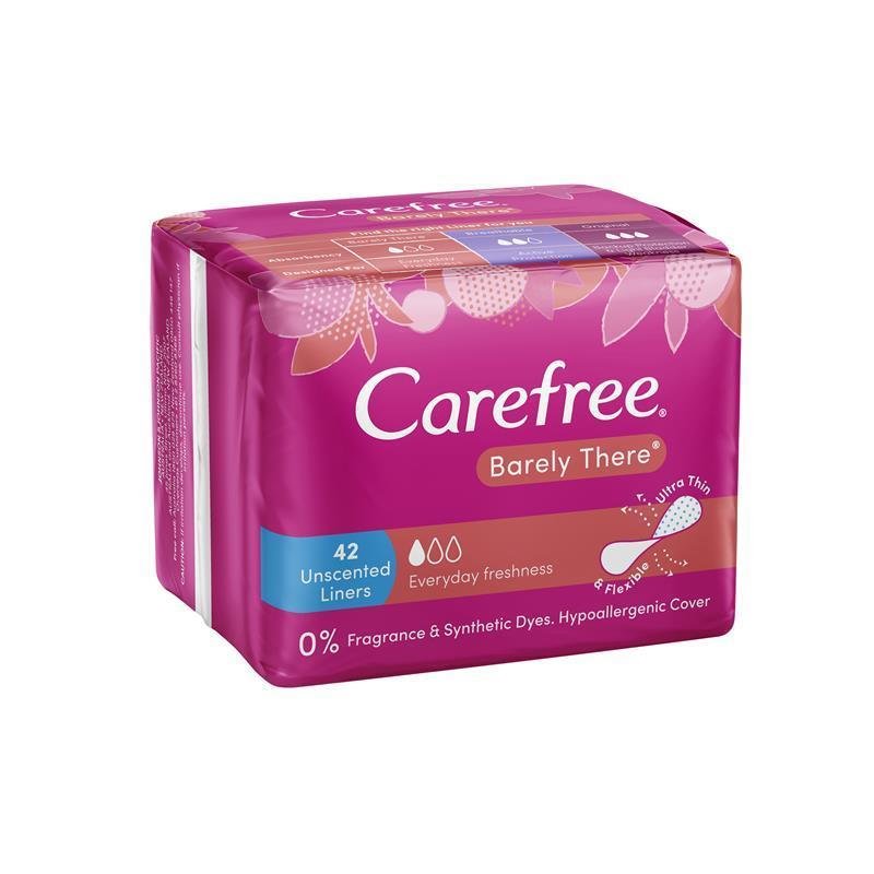 Carefree 娇爽 无香卫生护垫 42片