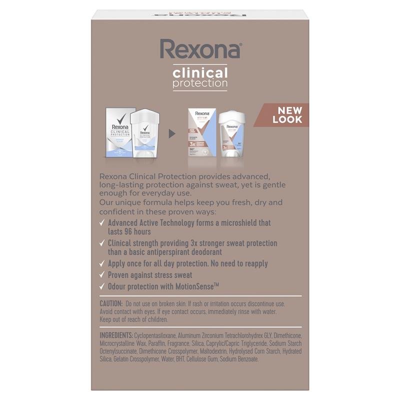 Rexona 舒耐 女士专业护理走珠止汗膏 沐浴清新 45ml