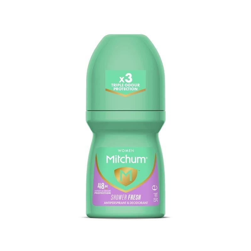 Mitchum 女士走珠止汗露 沐浴清新 50ml