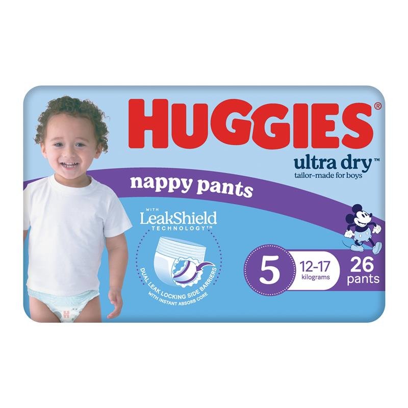 Huggies 好奇 超干爽拉拉裤 男宝 5号 (12-17kg) 26片