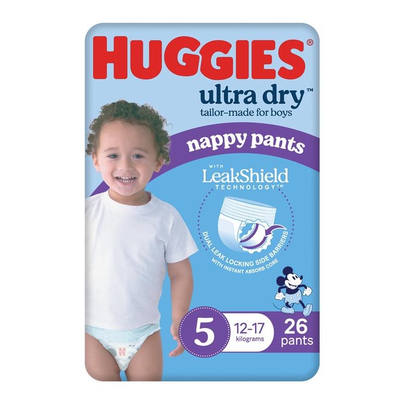 Huggies 好奇 超干爽拉拉裤 男宝 5号 (12-17kg) 26片