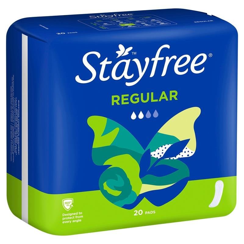 Stayfree 卫生巾 日用普通型 20片