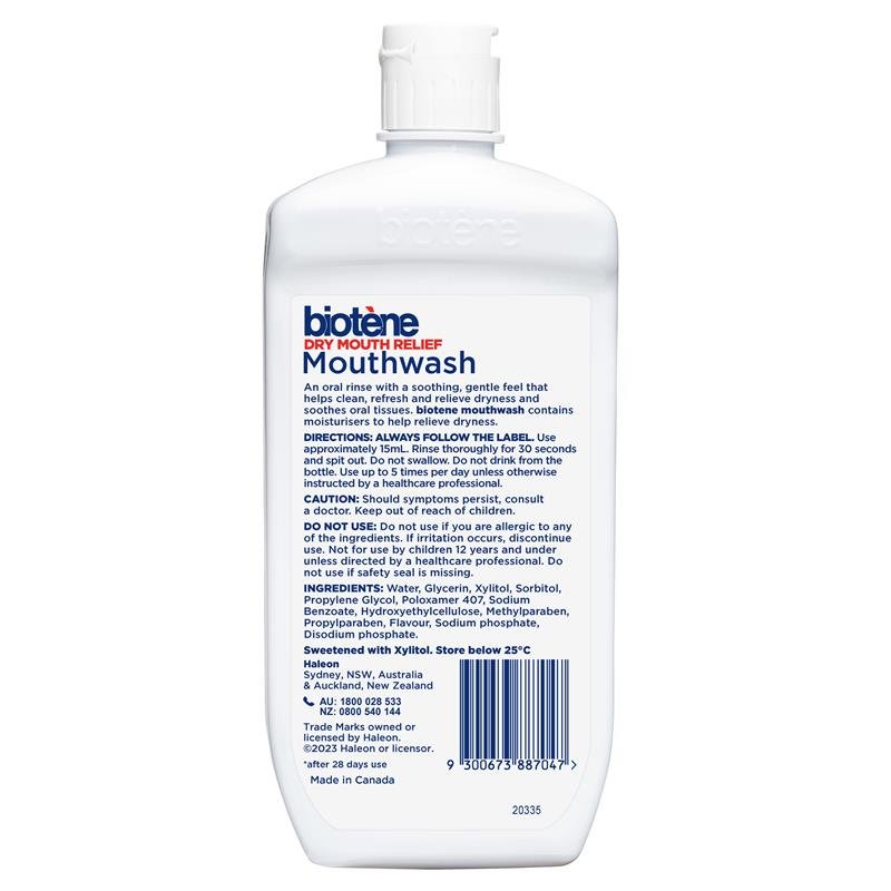 Biotene 口干缓解漱口水 清新薄荷 470ml