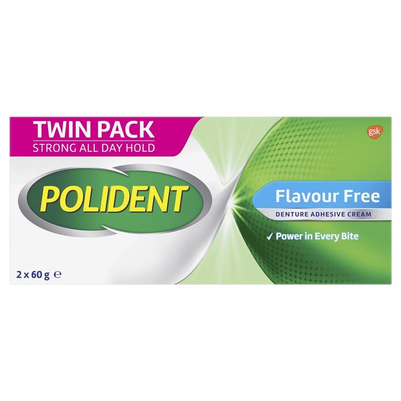 Polident 保丽净 假牙稳固剂 无味 2x60g