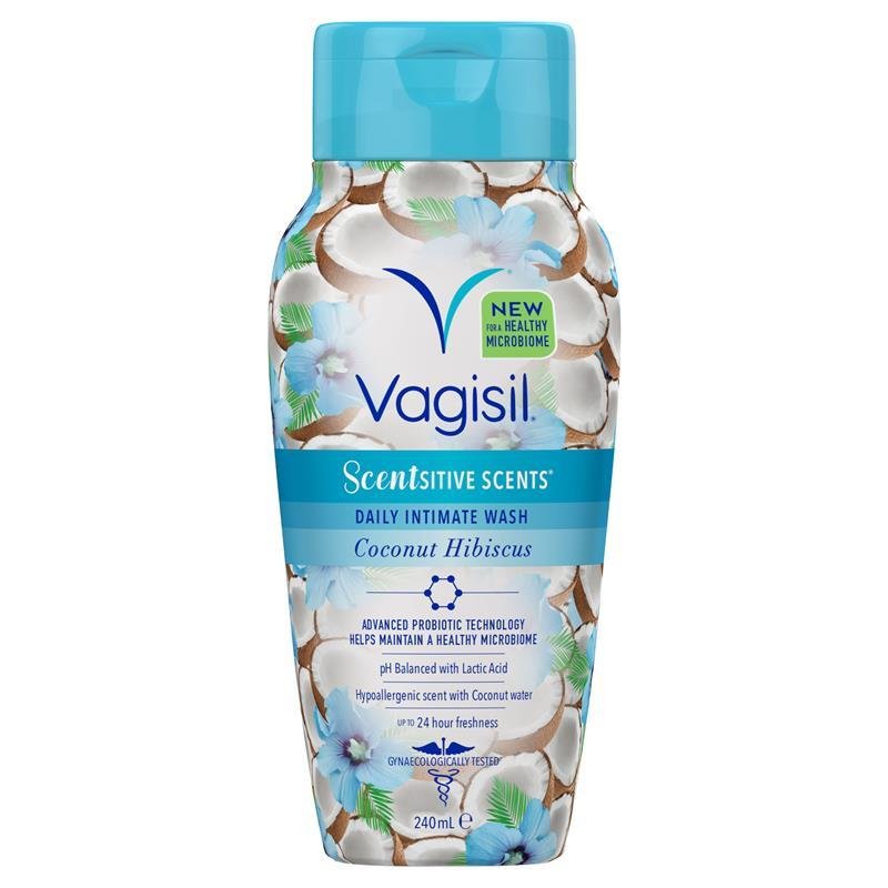 Vagisil 女性私处护理洗液 椰子木槿 240ml
