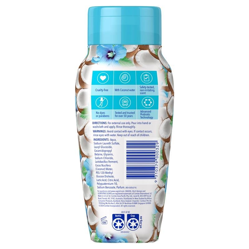 Vagisil 女性私处护理洗液 椰子木槿 240ml