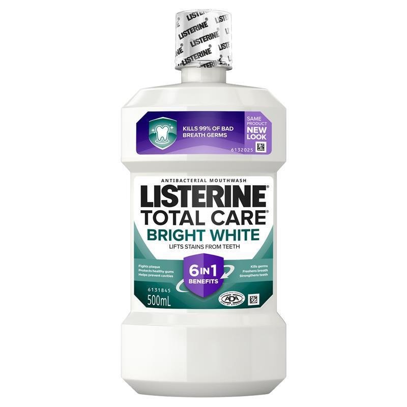 Listerine 李施德林 亮白漱口水 500ml