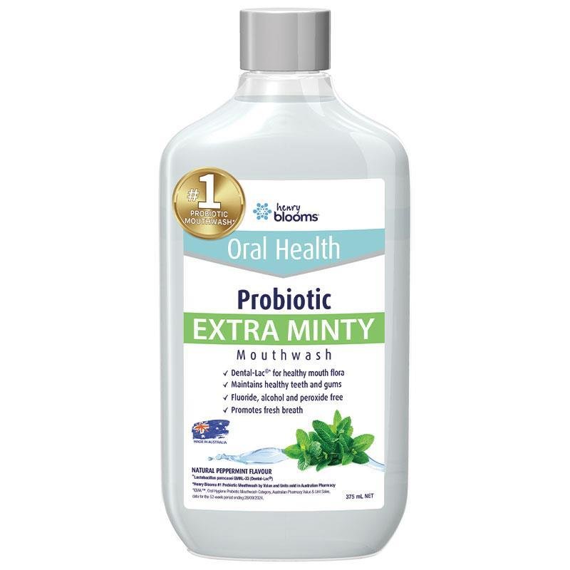 Henry Blooms 益生菌漱口水 薄荷 375ml