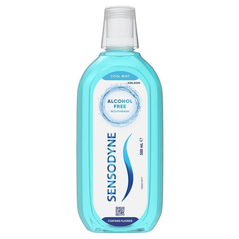 Sensodyne 舒适达 抗敏温和漱口水 冰凉薄荷 500ml