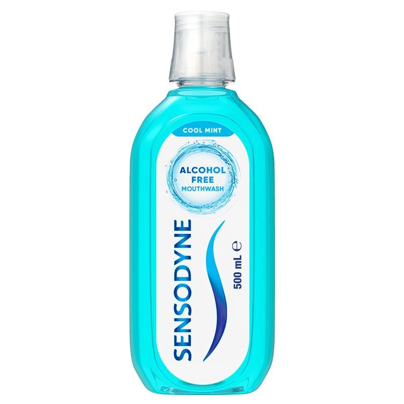 Sensodyne 舒适达 抗敏温和漱口水 冰凉薄荷 500ml