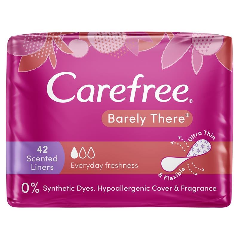 Carefree 娇爽 超薄清新香味卫生护垫 42片