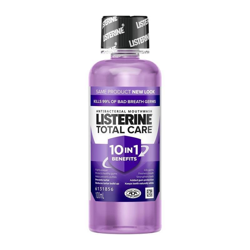 Listerine 李施德林 全护抗菌漱口水 清新薄荷 100ml
