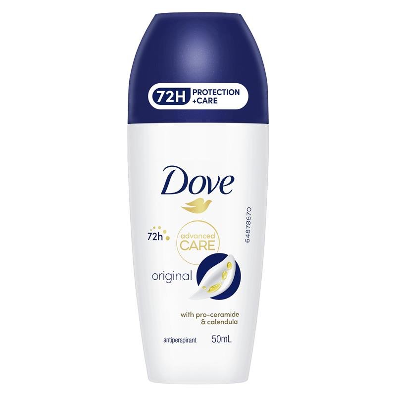 Dove 多芬 女士高效护理72小时走珠止汗露 清新原味 50ml