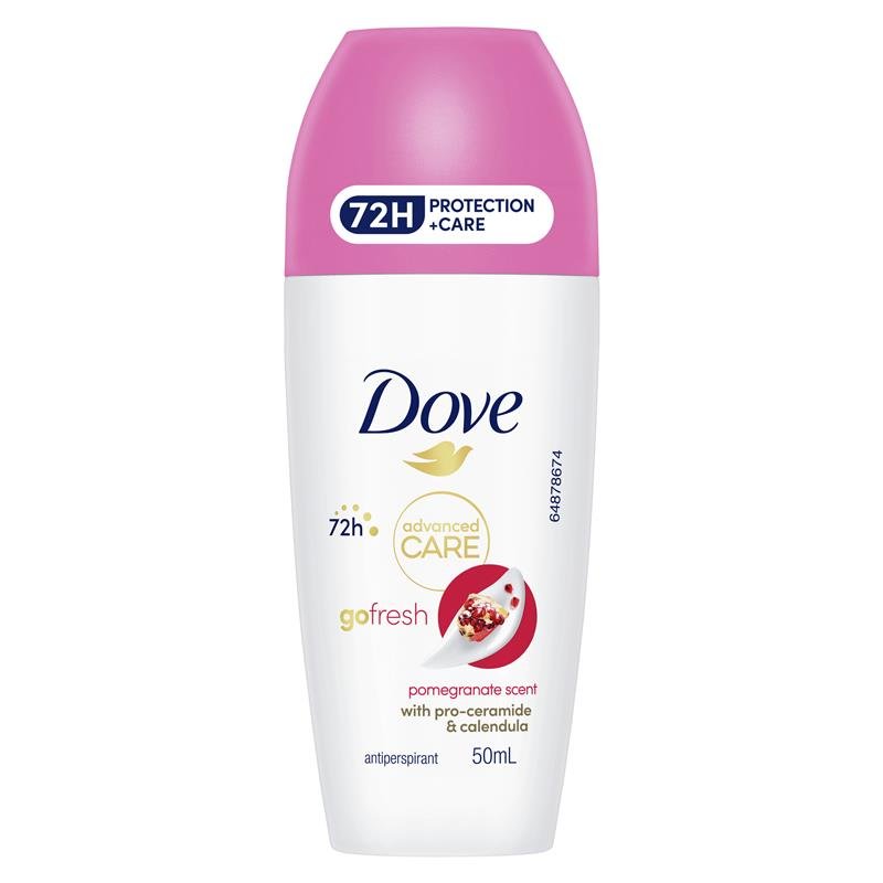 Dove 多芬 女士高效护理72小时走珠止汗露 石榴香 50ml