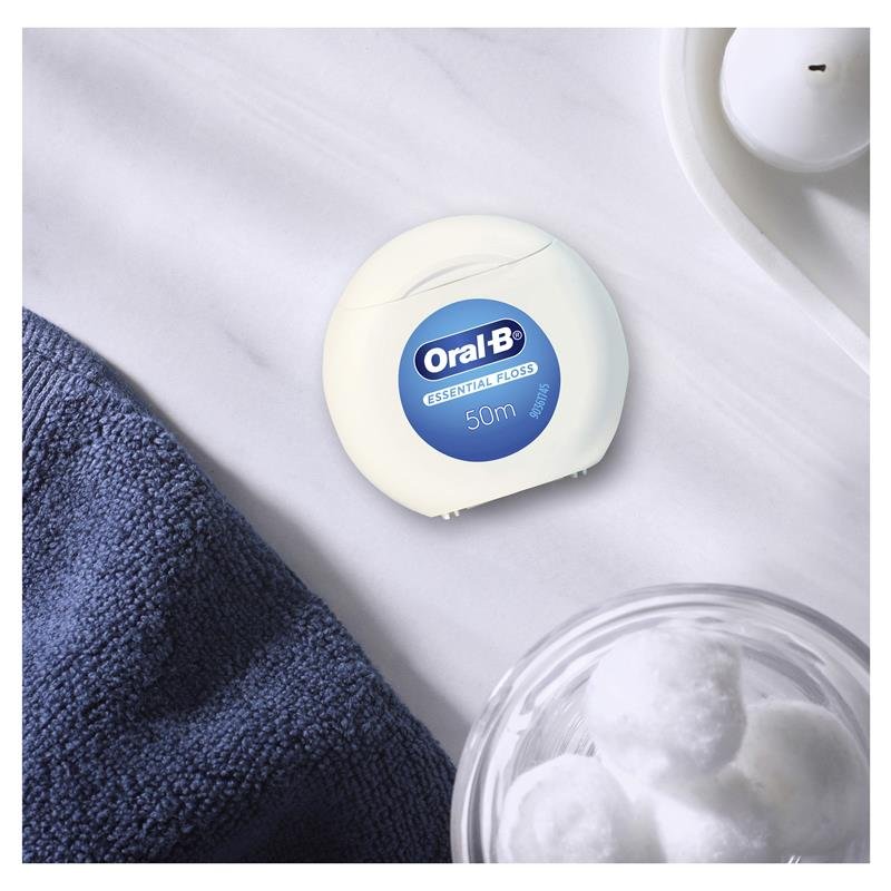 Oral B 欧乐B 基础清洁牙线 2x50m