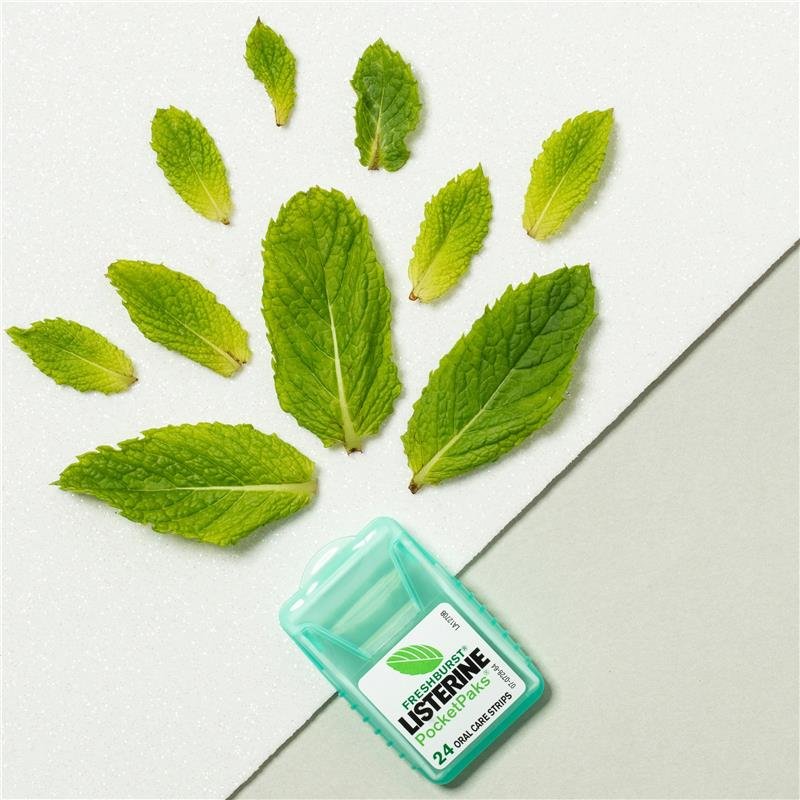 Listerine 李施德林 口气清新膜 劲爽味 72片