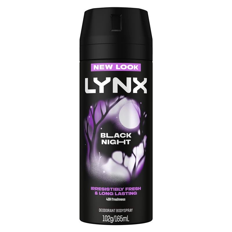 Lynx 男士香体喷雾 Black Night 165ml