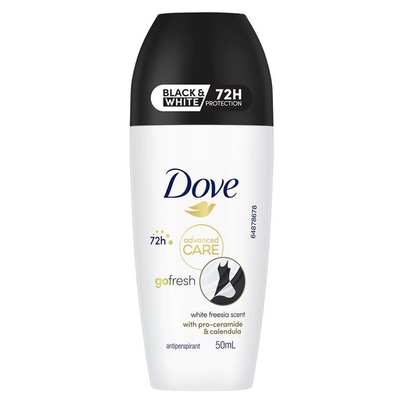 Dove 多芬 女士72小时走珠止汗露 净享黑白 50ml