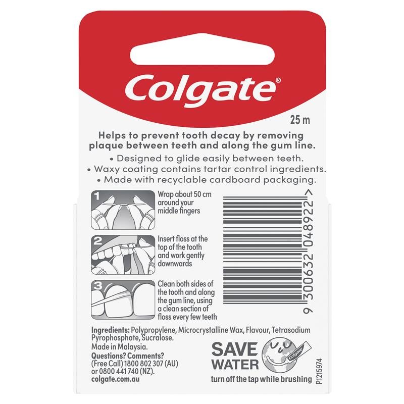 Colgate 高露洁 全效牙垢控制牙线 25m