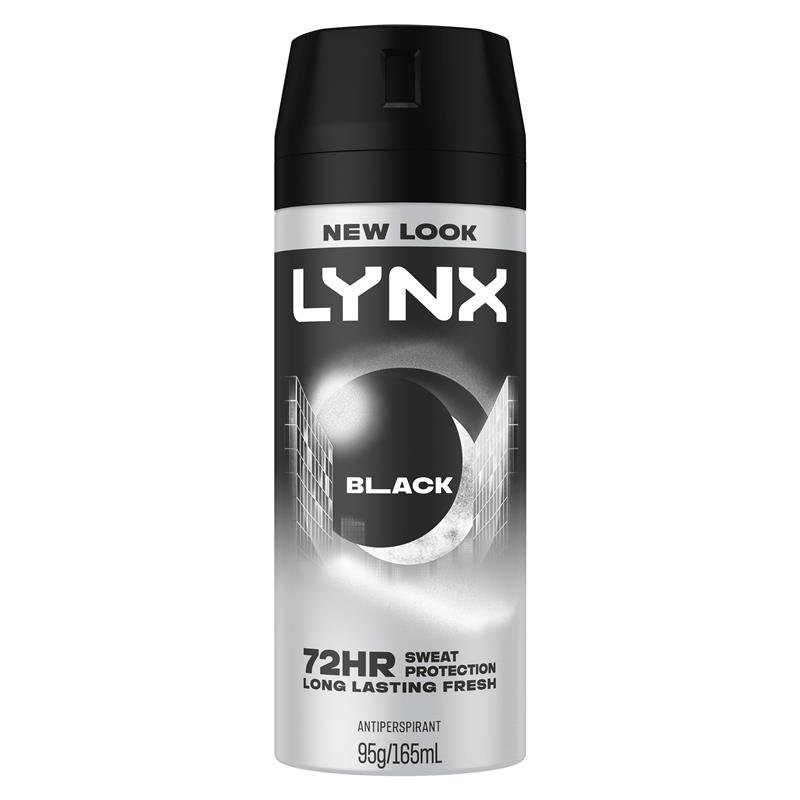 Lynx 男士止汗香体喷雾 Black 165ml