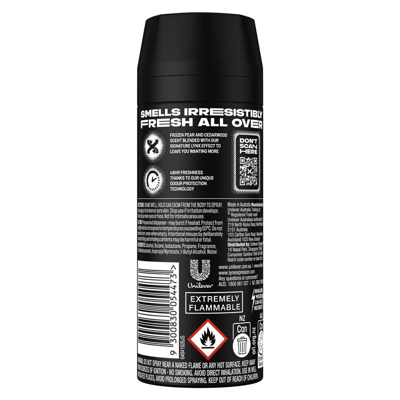 Lynx 男士香体喷雾 Black 165ml