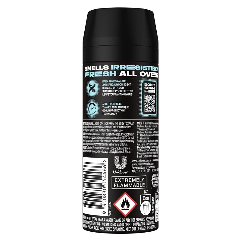 Lynx 男士香体喷雾 Anarchy 165ml