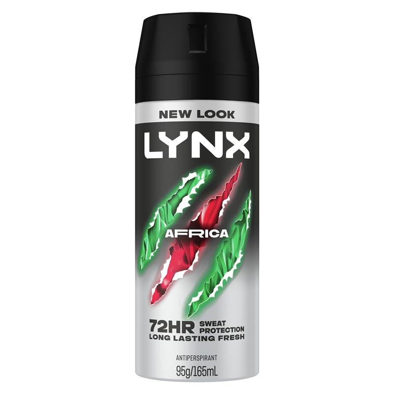 Lynx 男士止汗喷雾 非洲香型 165ml