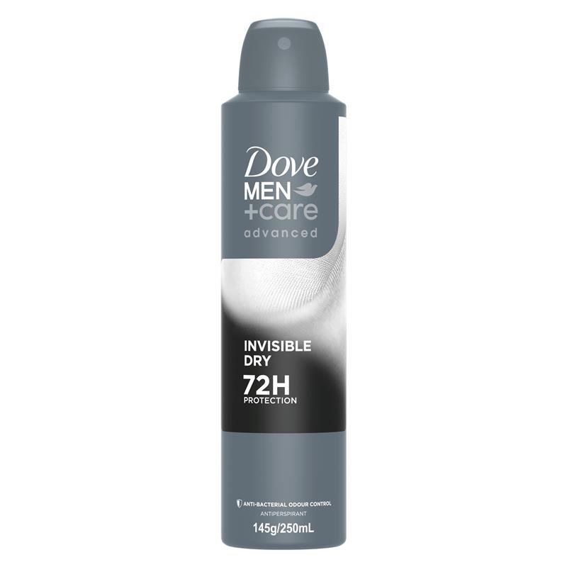 Dove 多芬 男士止汗喷雾 隐形速干型 250ml