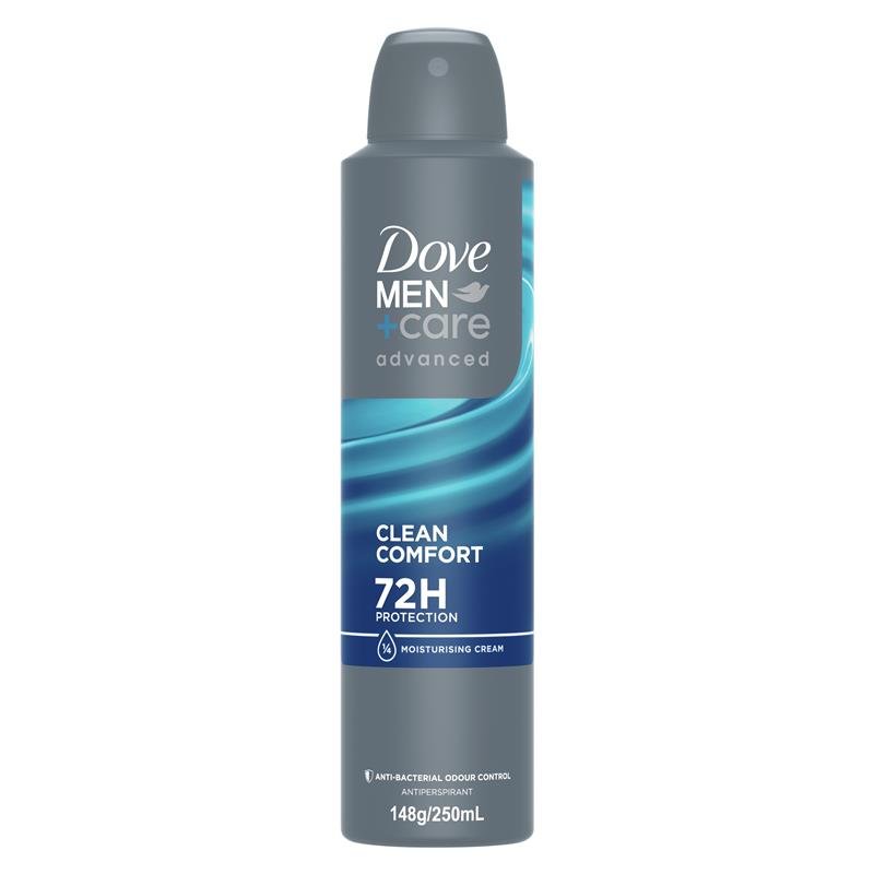 Dove 多芬 男士止汗喷雾 净爽舒适型 250ml